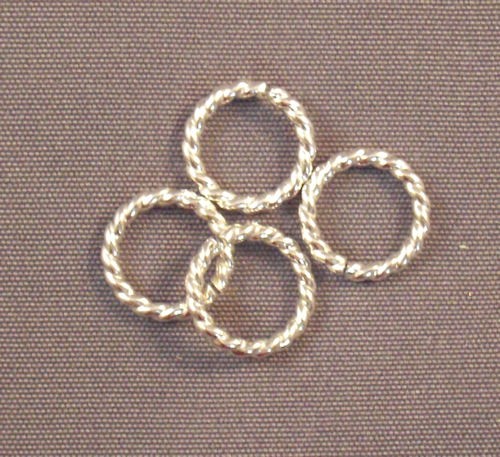 Argentium Silver Twisted Rings