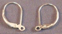 Sterling Silver Leverback Earrings