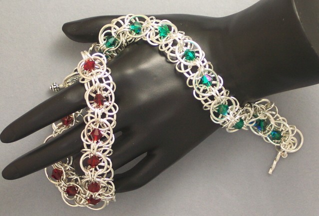 Staggered Corduroy with Japanese Overlay Bracelet Kit