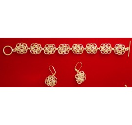 Celtic Knot Bracelet and Earring Kit