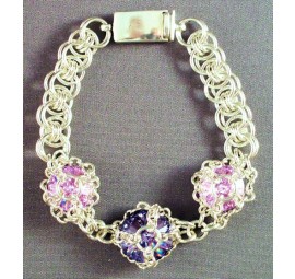 Triple Rivoli in Maille Bracelet Kit